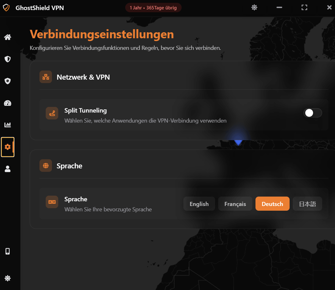 Ghostshield.ai - Verbrindung