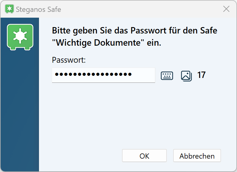Data Safe - Password