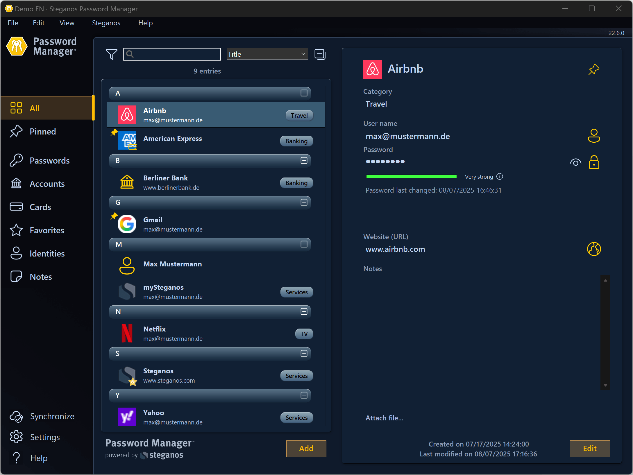 Privacy Suite - Password