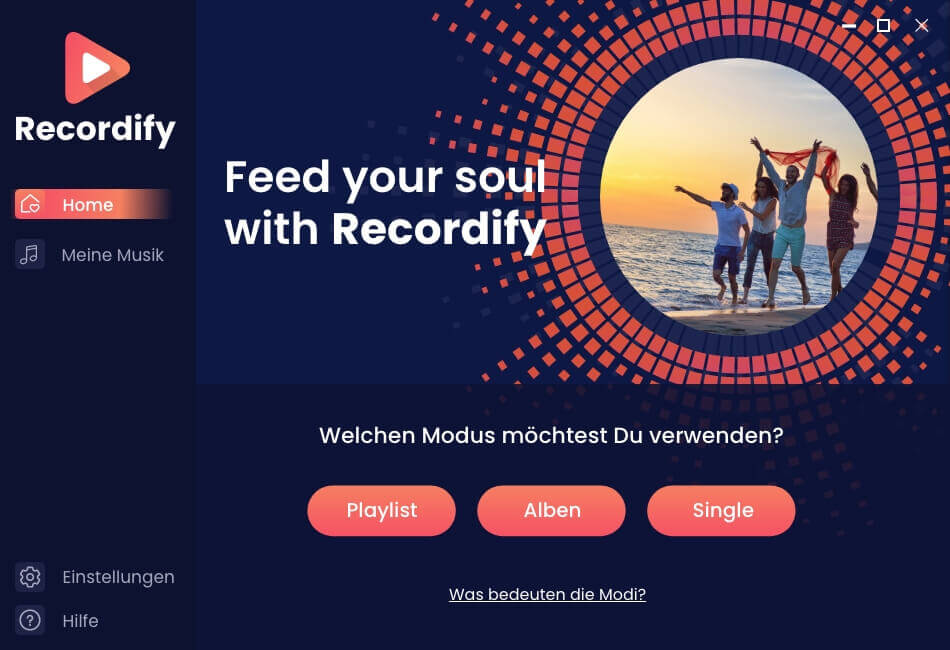 Recordify 2025 - Modus 