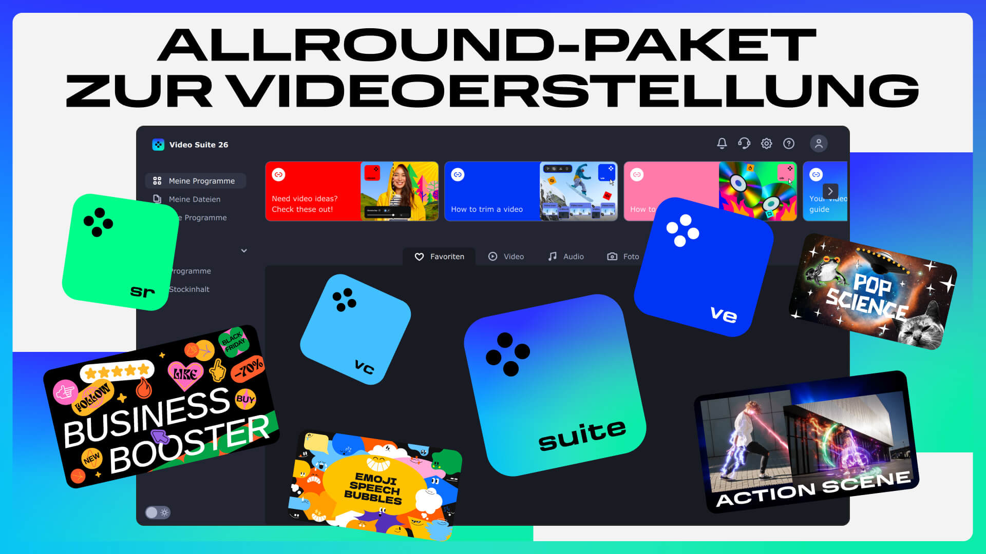 Movavi Video Suite 2026 - Videoerstellung