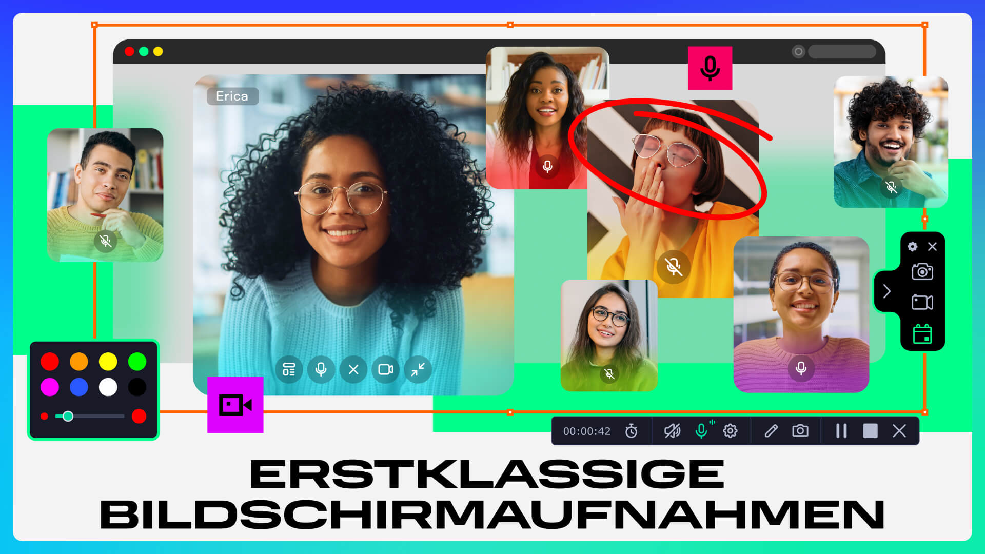 Movavi Video Suite 2026 - Bildschirmaufnahme