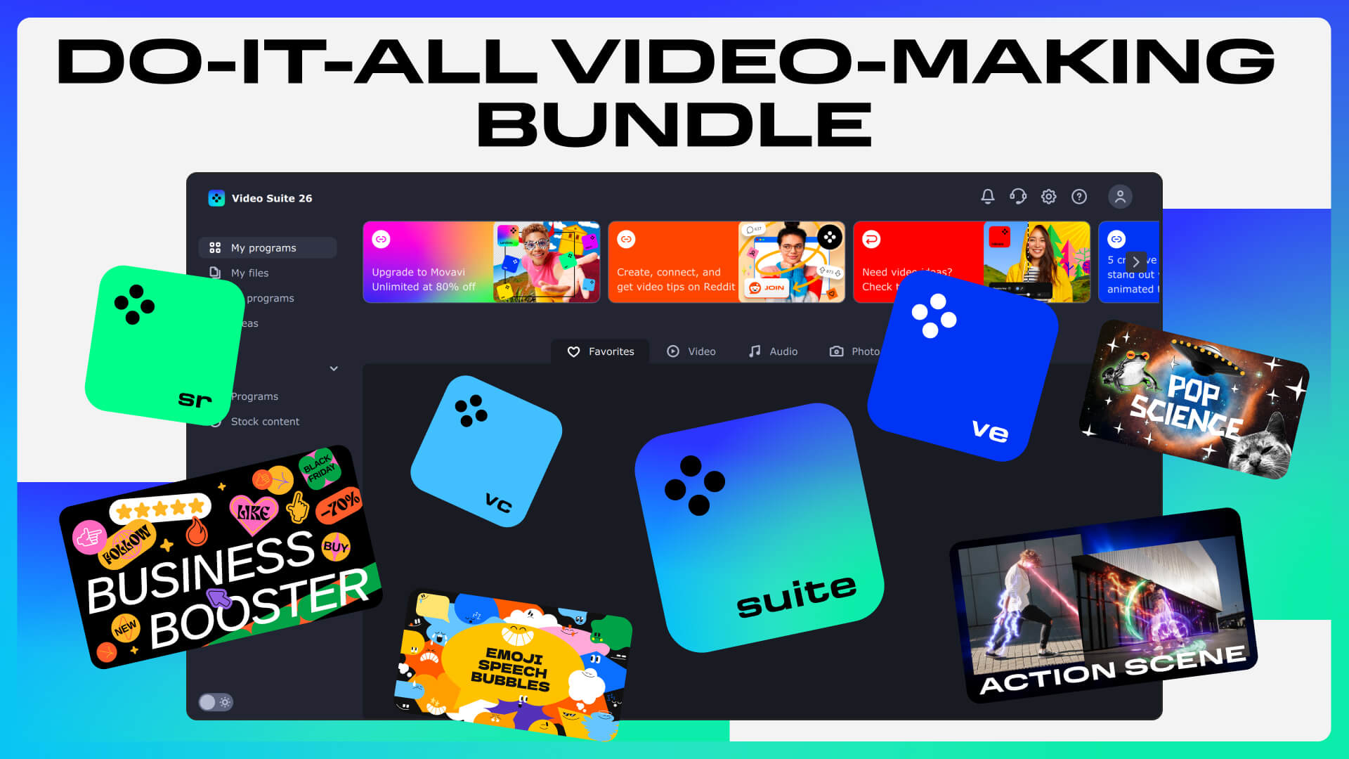 Movavi Video Suite 2026 - Video Making