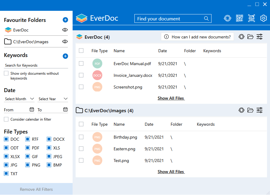 EverDoc 2025 - Documents