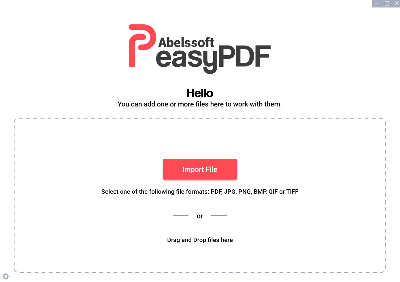 Easy PDF 2025 - Start 