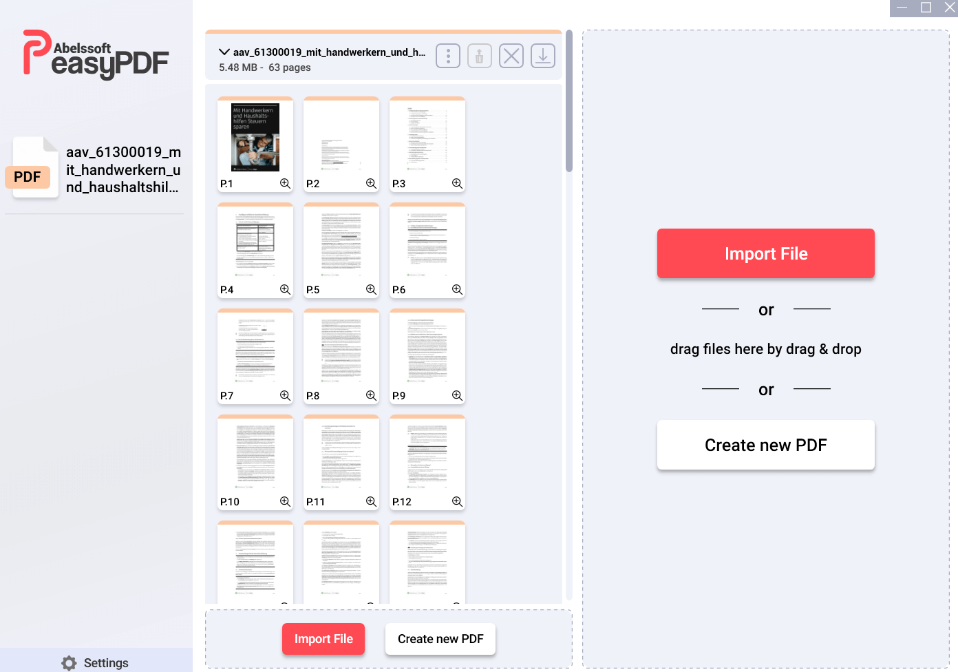 Easy PDF 2025 - Example 1