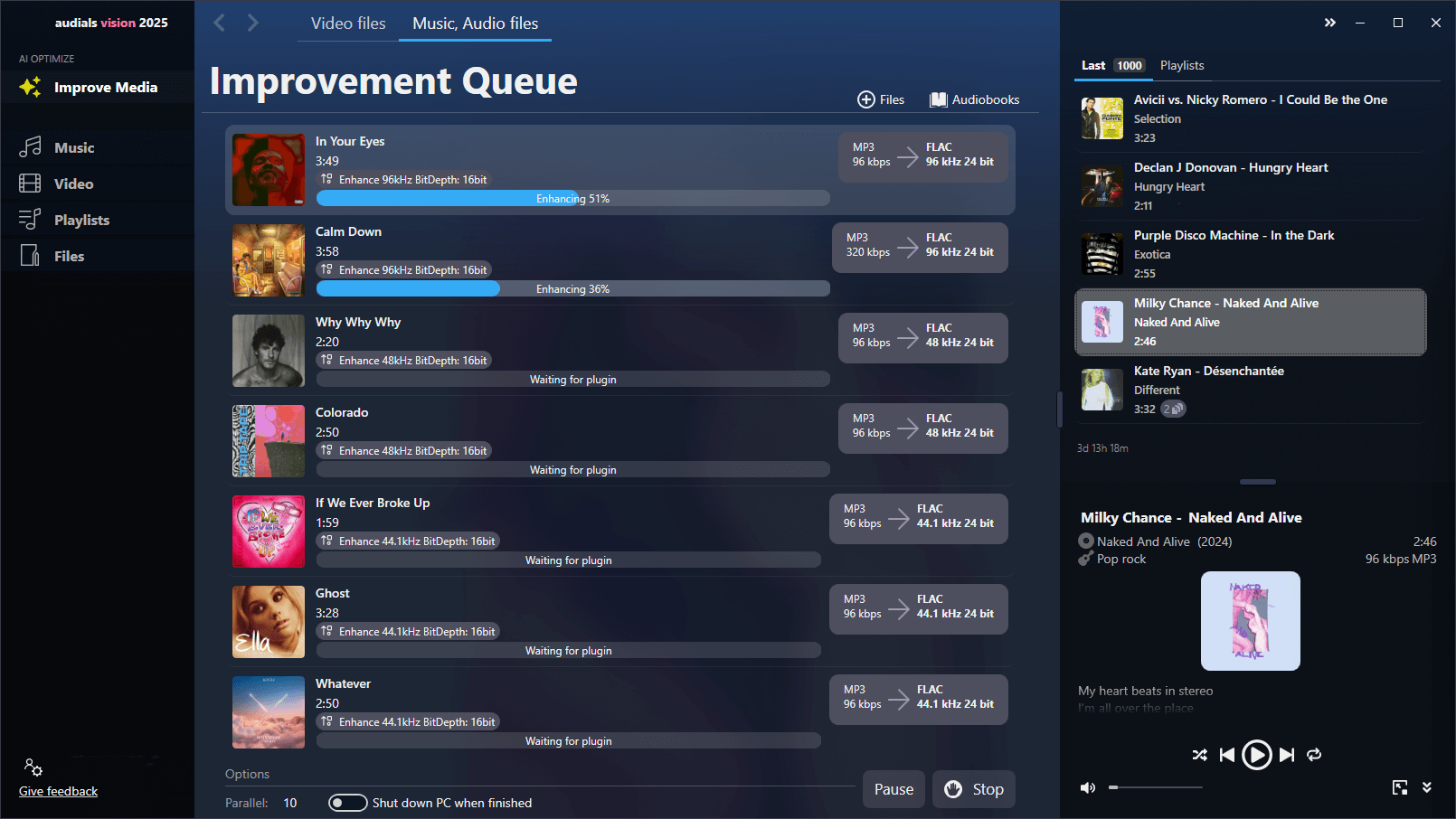 Audials Vision 2025 - Upscale