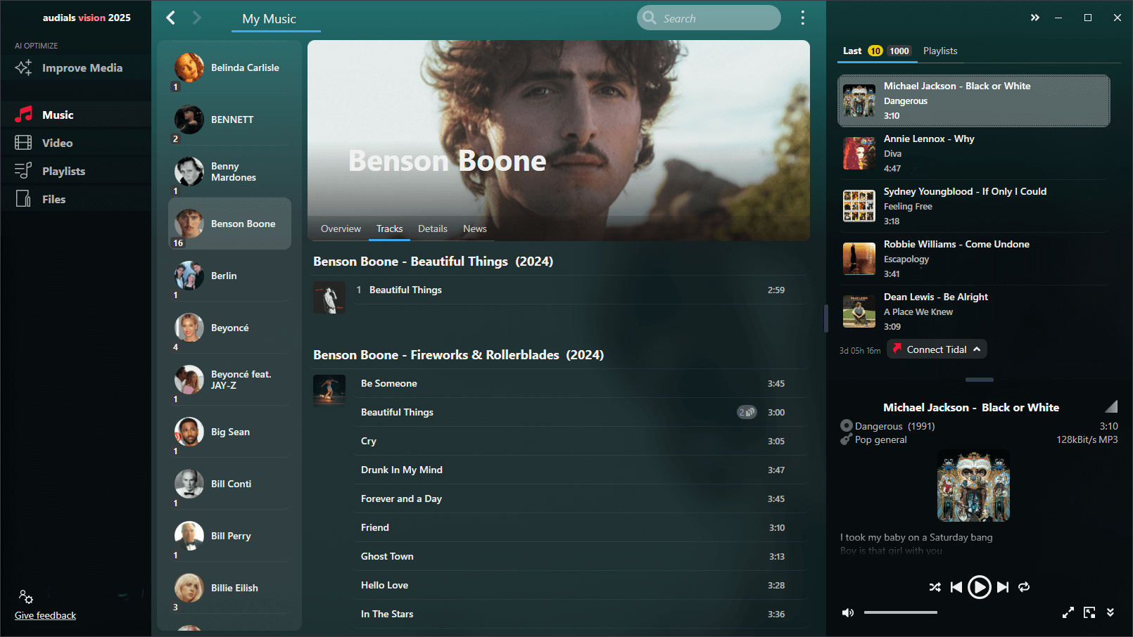 Audials Vision 2025 - My music 