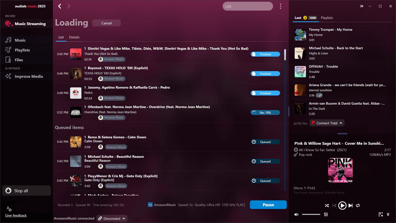 Audials Music 2025 - Streaming