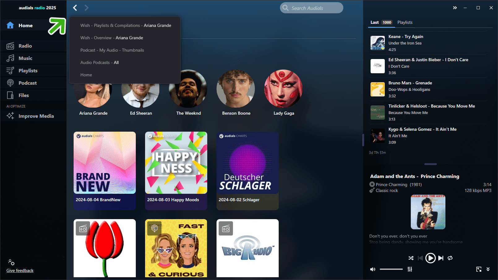 Audials Radio 2025 - History