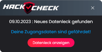 Abelssoft HackCheck 2026 - Ansicht