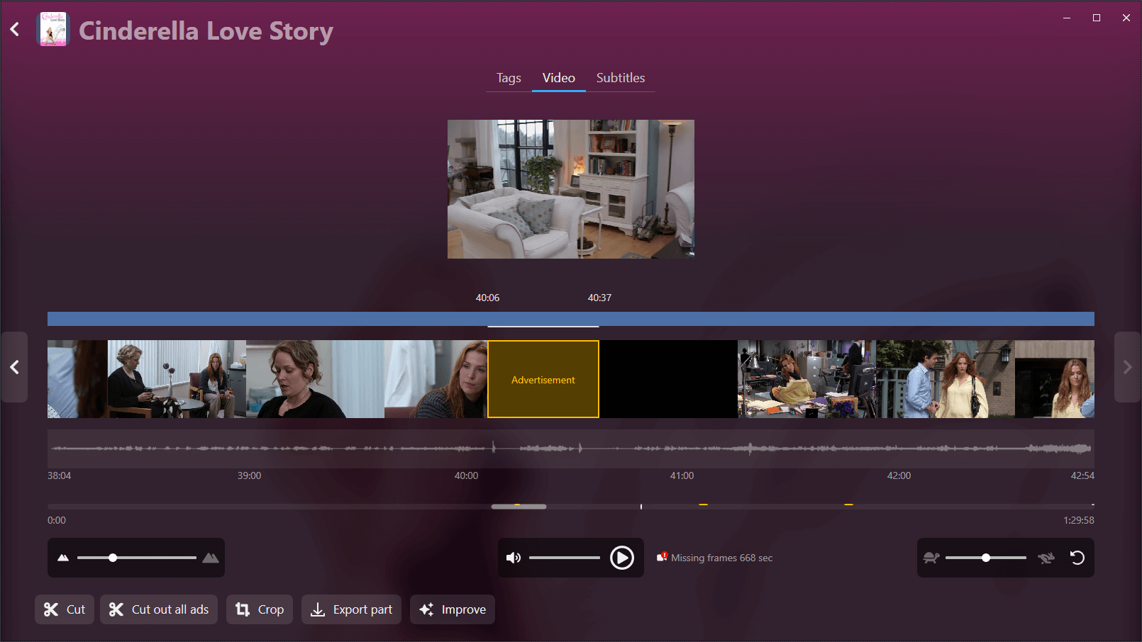 Audials One 2025 - Video tags 2