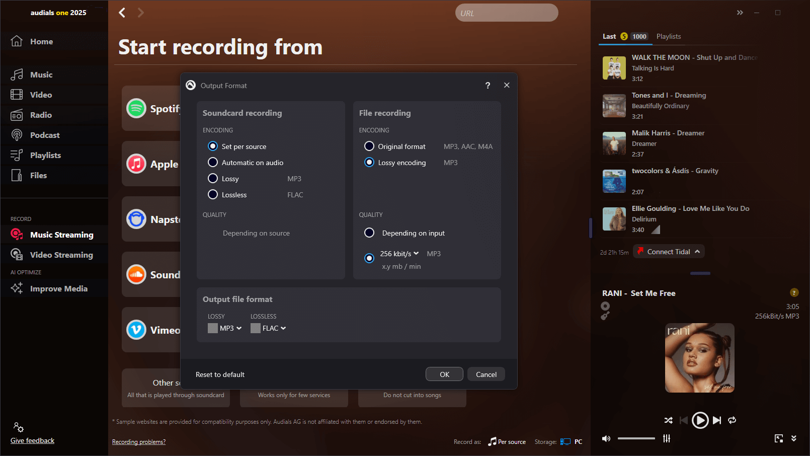 Audials One Ultra 2025 - Recording 
