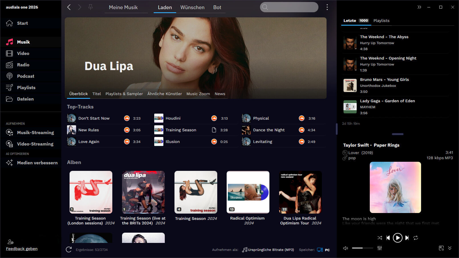 Audials One 2026 Standard - Music load