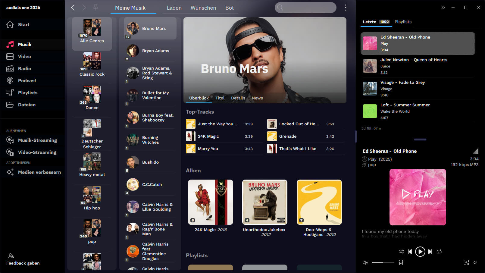 Audials One 2026 Standard - My music