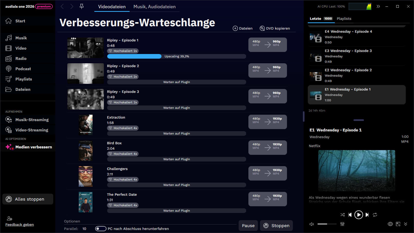 Audials One 2026 Premium - Verbesserungen
