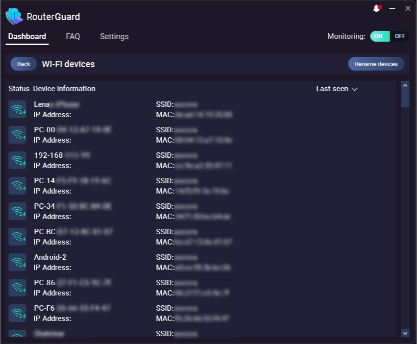 Abelssoft RouterGuard 2026 - Devices
