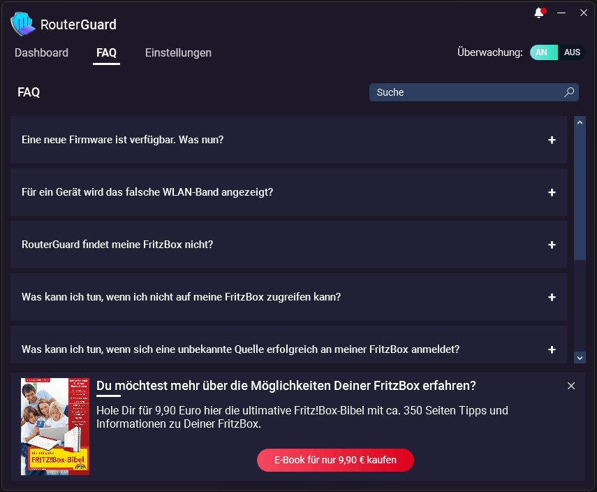 Abelssoft RouterGuard 2026 - FAQ