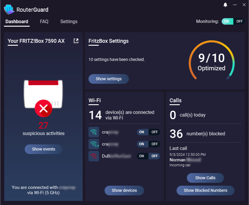 Abelssoft RouterGuard 2026 - Start