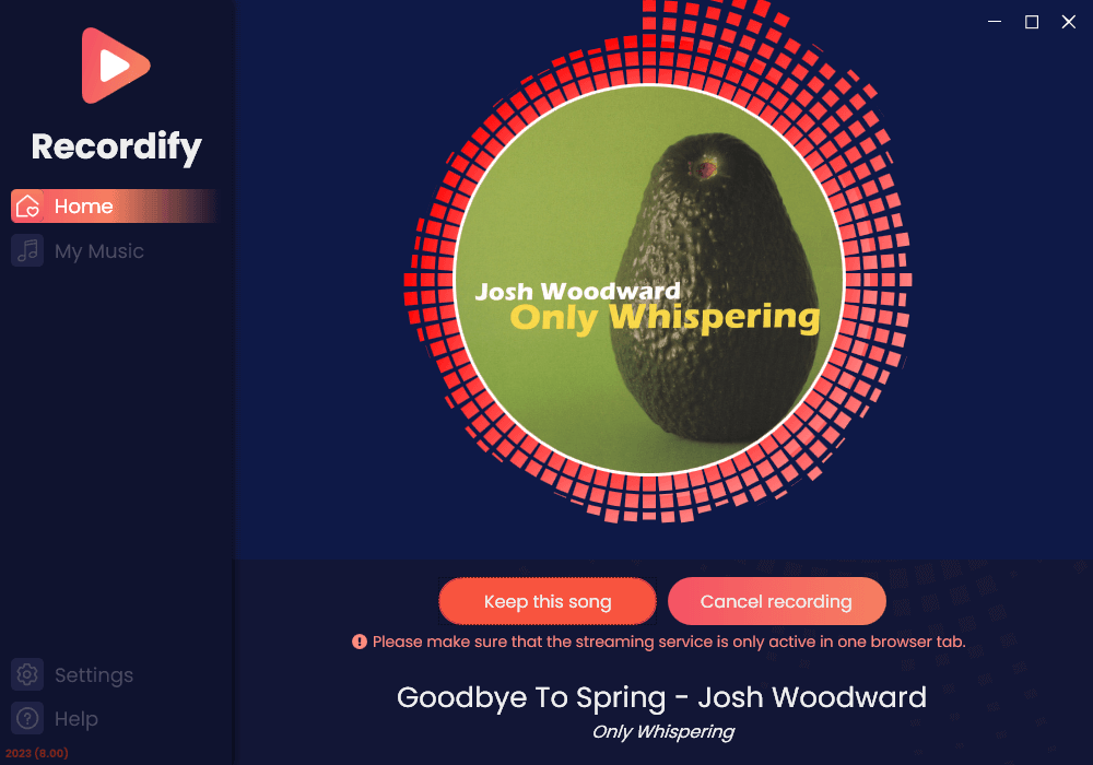 Recordify 2026 - Song