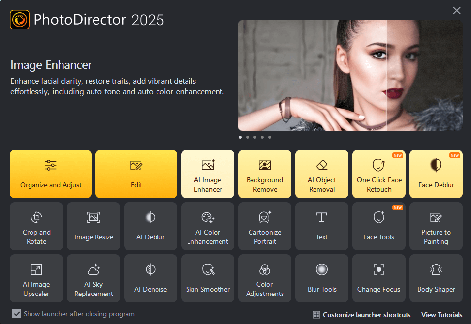 Cyberlink PhotoDirector 2025 Ultra - Launcher