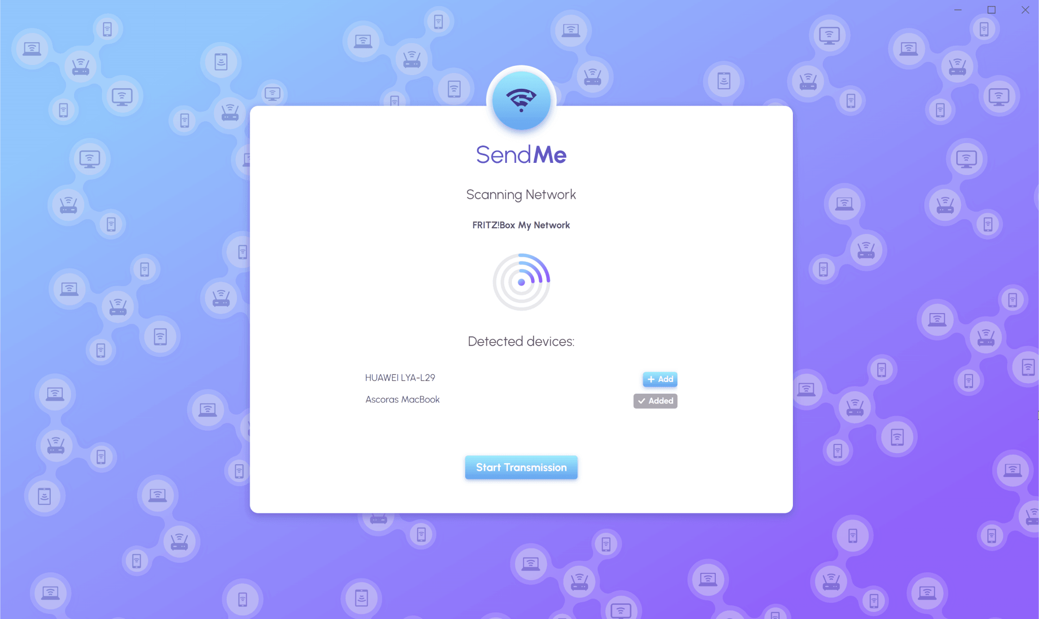 SendMe 2026 - Scanning