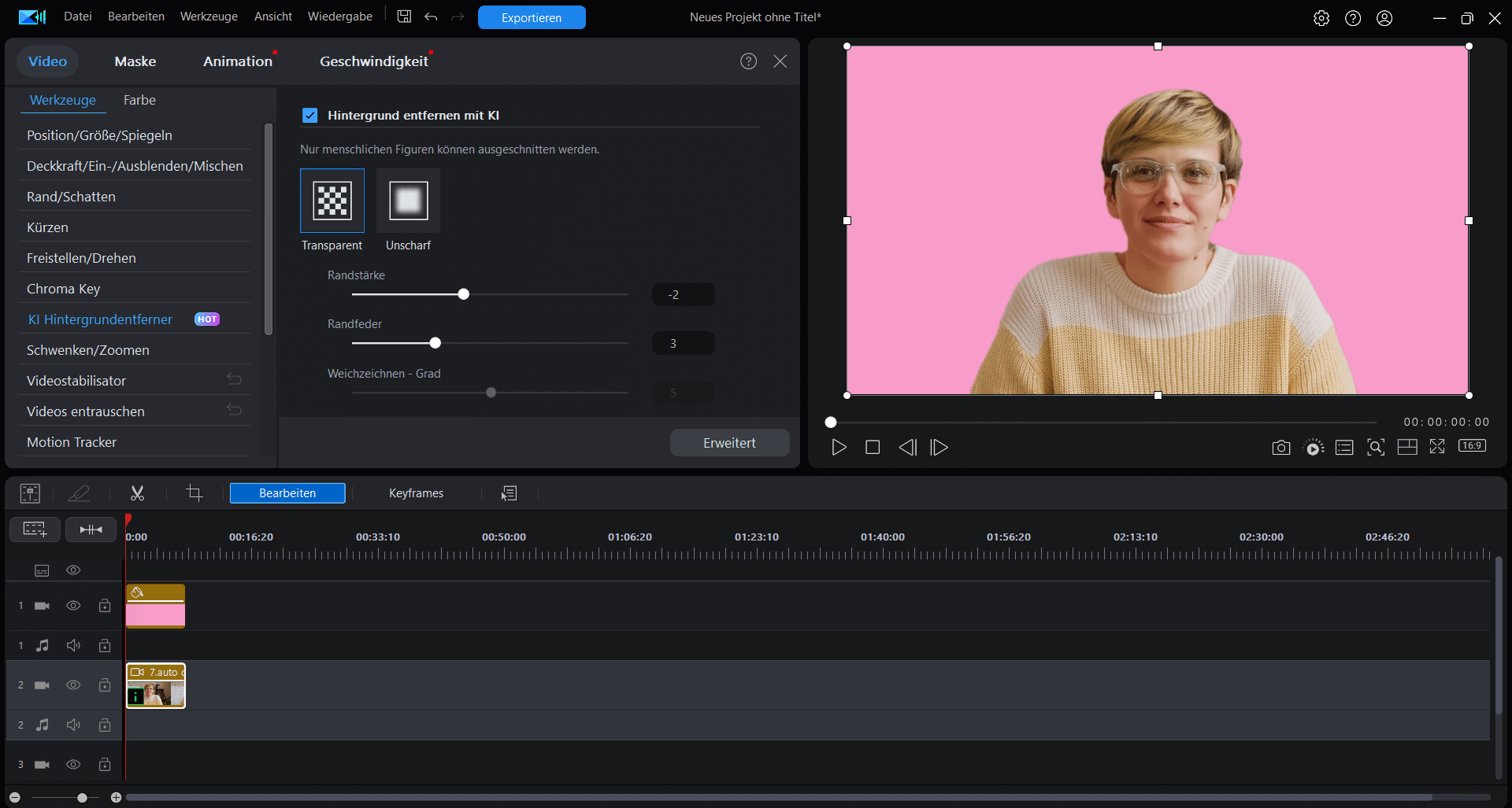 PowerDirector 2025 Ultra - Hintergrund