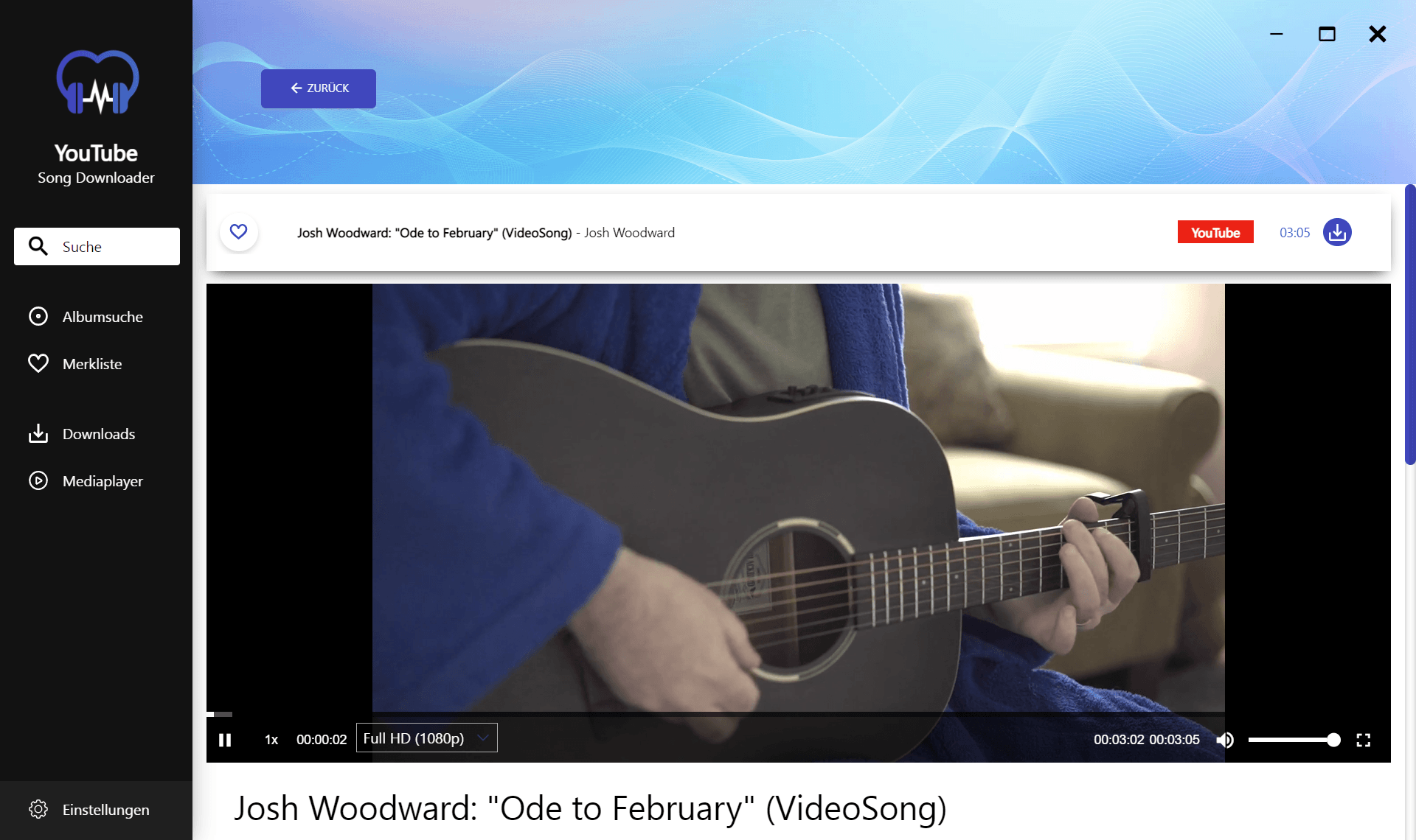 Abelssoft YouTube Song Downloader - Video 