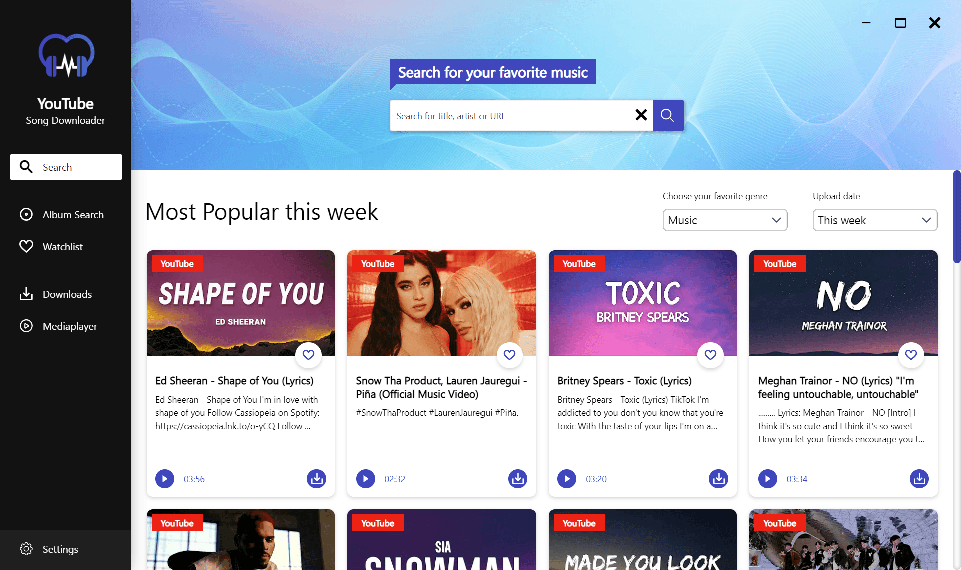 Abelssoft YouTube Song Downloader - 10 Weeks