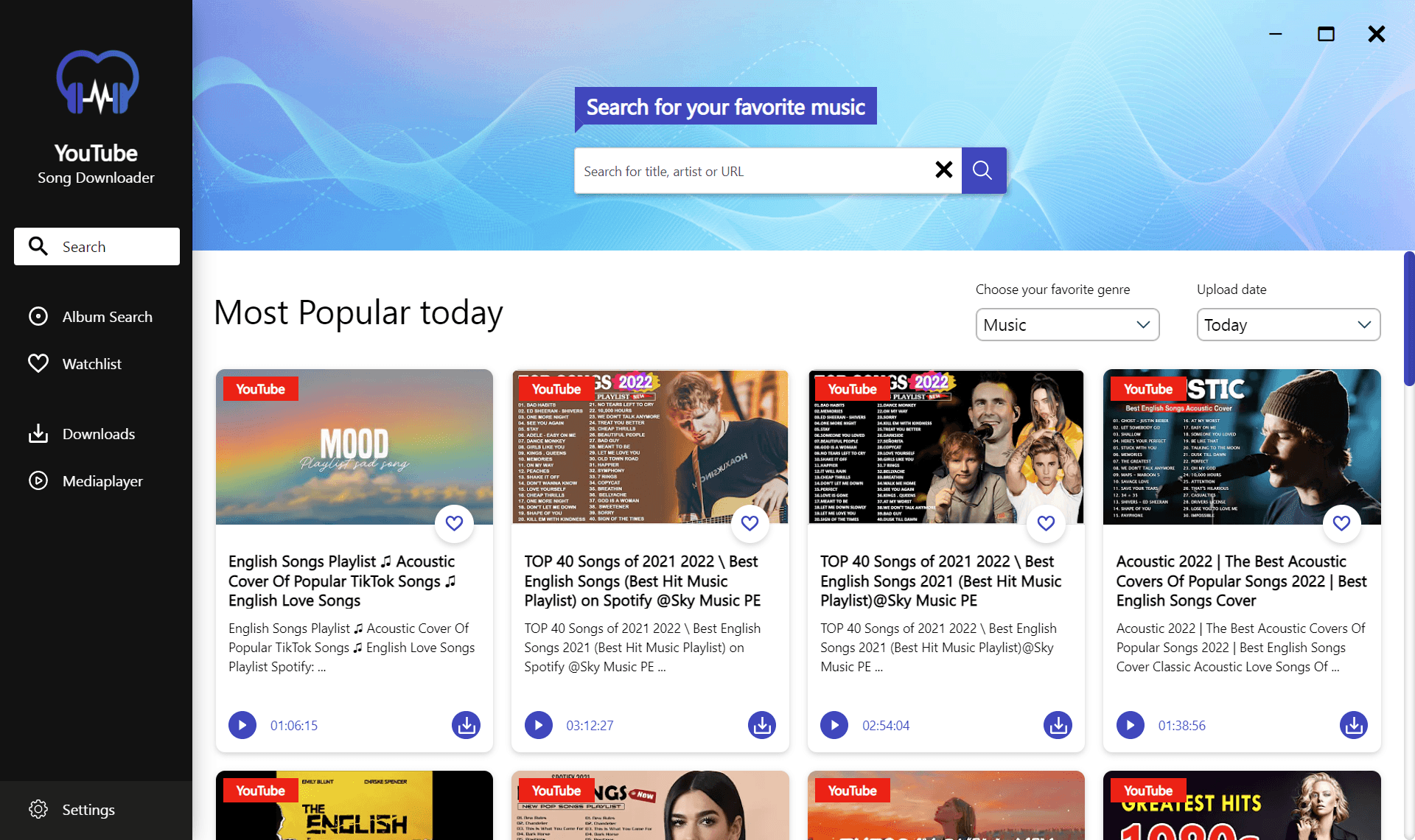 Abelssoft YouTube Song Downloader - Popular