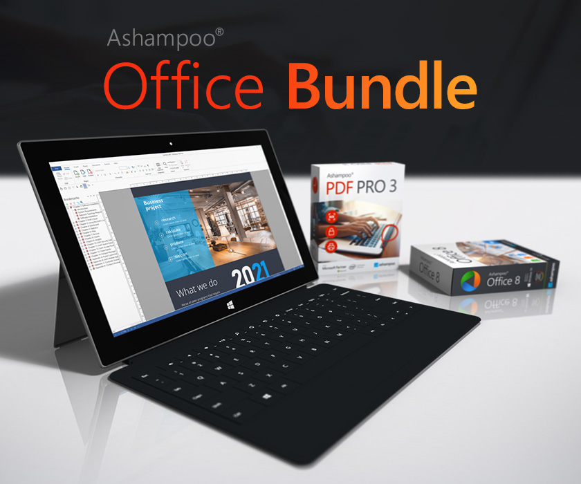 Ashampoo Office Bundle - Office 8 & PDF Pro 3