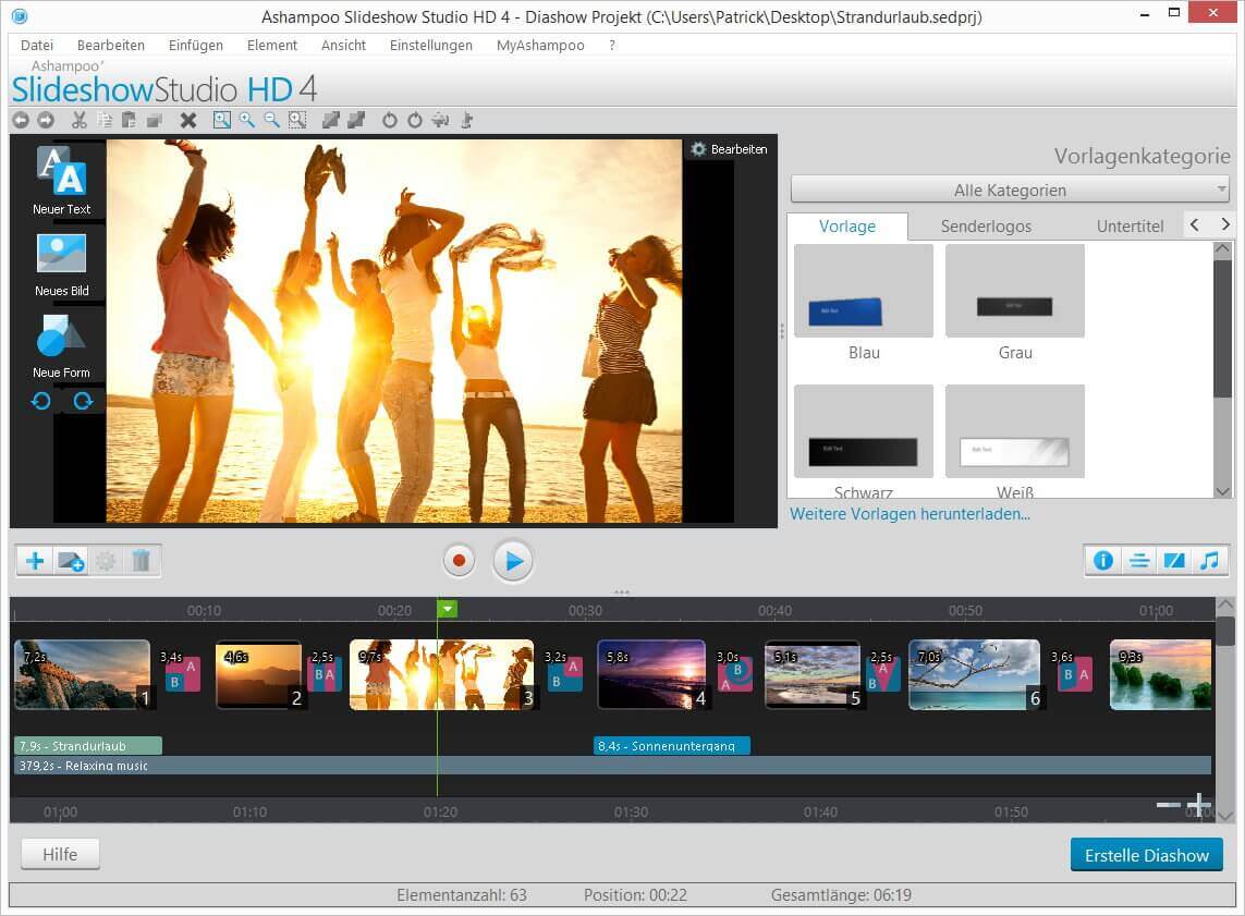Ashampoo®  Slideshow Studio HD 4