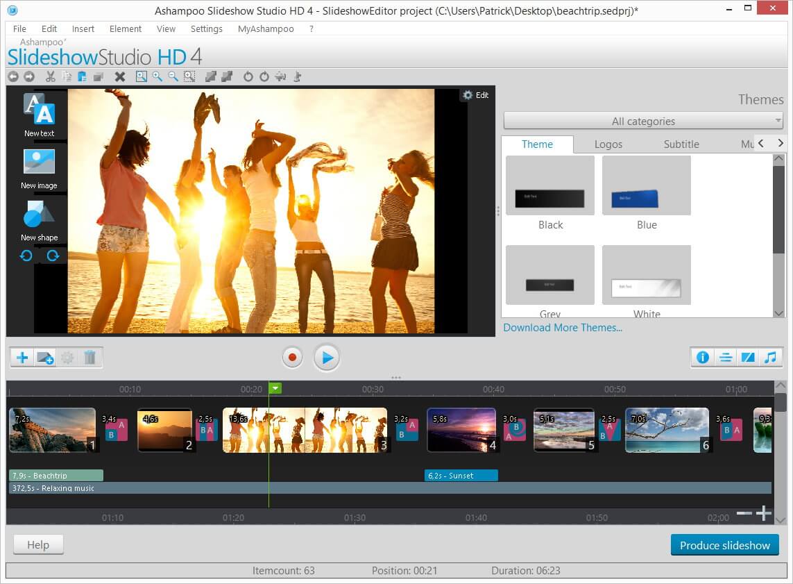 Ashampoo® Slideshow Studio HD 4