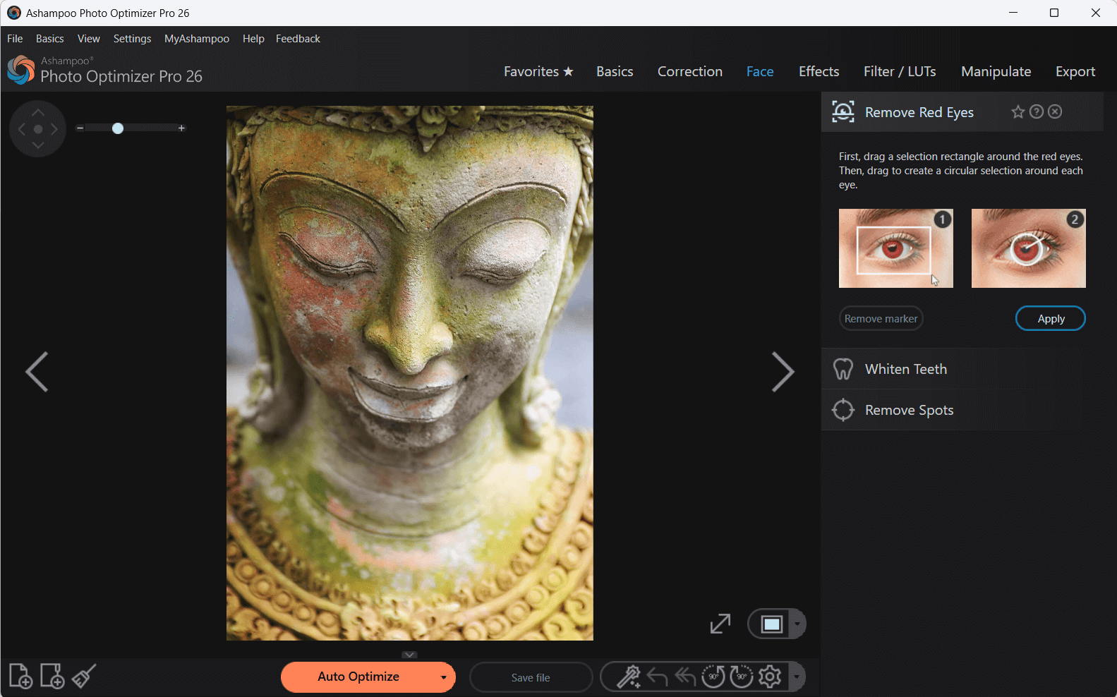 Ashampoo® Photo Optimizer Pro 26 - Face