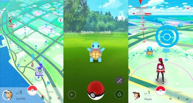 The colorful world of Pokémon Go