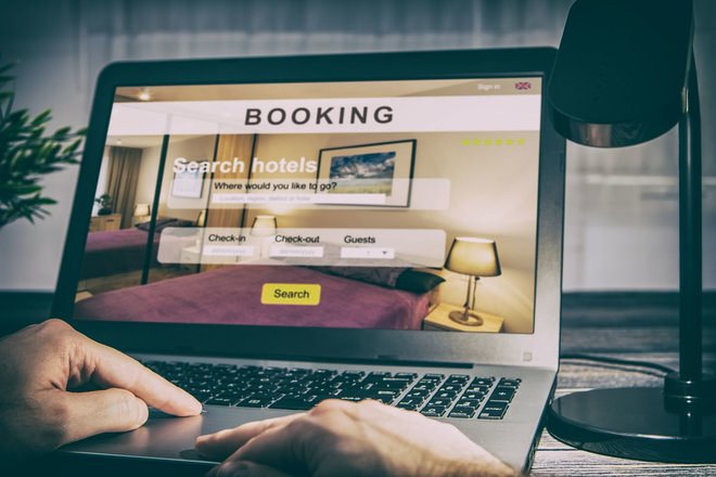 Booking a hotel room takes just seconds now