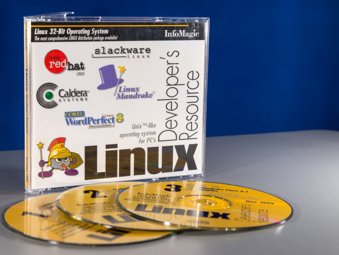 Linux distros from times past