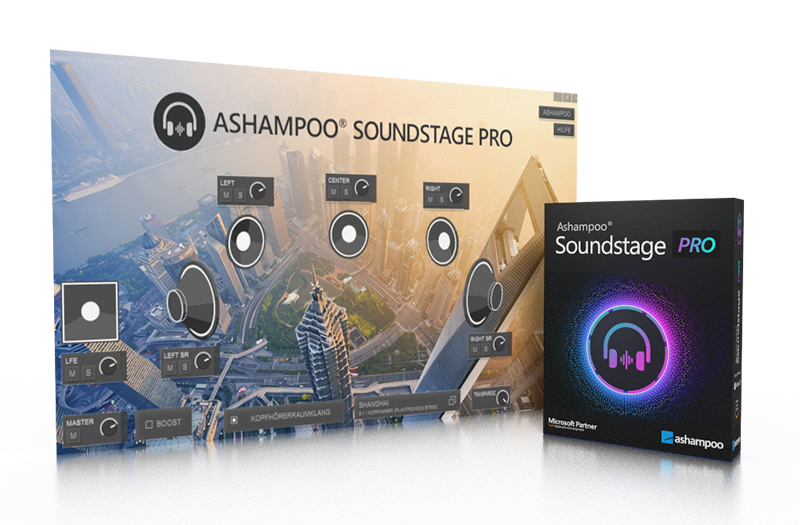 Ashampoo® Soundstage Pro Screenshot