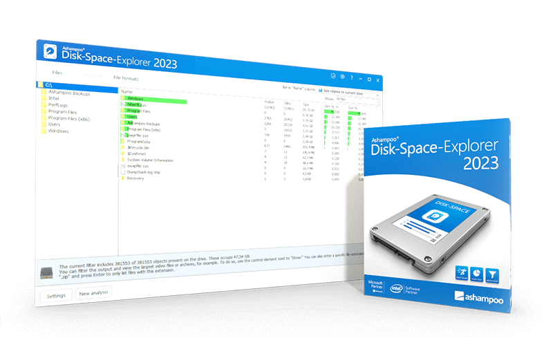 Windows 7 Ashampoo Disk-Space-Explorer 2023 1.00.00 full