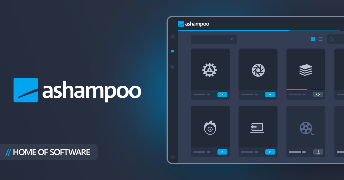 Ashampoo® App Overzicht Ashampoo®