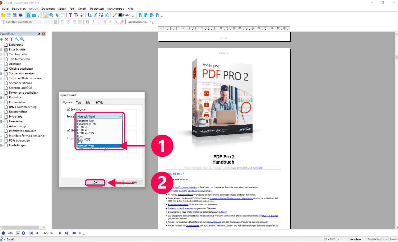 Schnellstartanleitung Ashampoo Pdf Pro 2