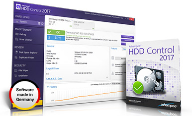 Ashampoo HDD Control 2017 software