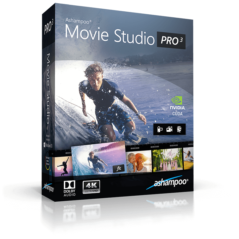 Ashampoo® Movie Studio Pro 3 - Top of the line video editing