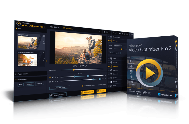 The lightning fast video editor for brilliant results