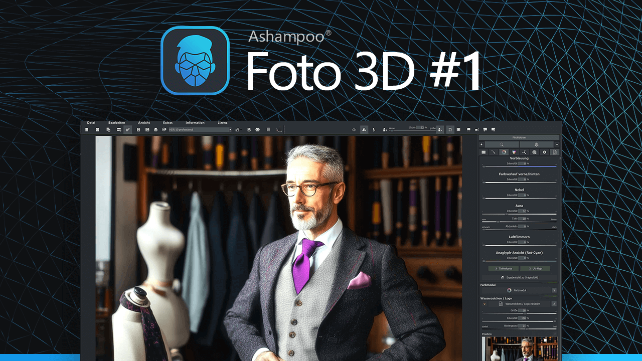 Ashampoo® Foto 3D #1 - Overblik - Ashampoo®