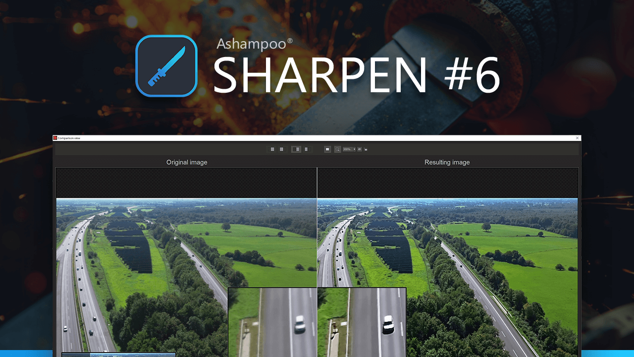 Ashampoo® SHARPEN #6 - Maak foto's scherper met rijke details - Ashampoo®