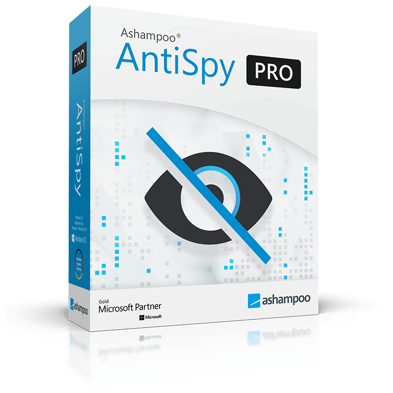Ashampoo® AntiSpy PRO (v1.0.0.0) Multilingual Boxshot