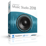 Boxshot Ashampoo® Music Studio 2018