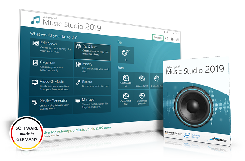 Ashampoo Music Studio 10.0.2.2 instal the new for mac