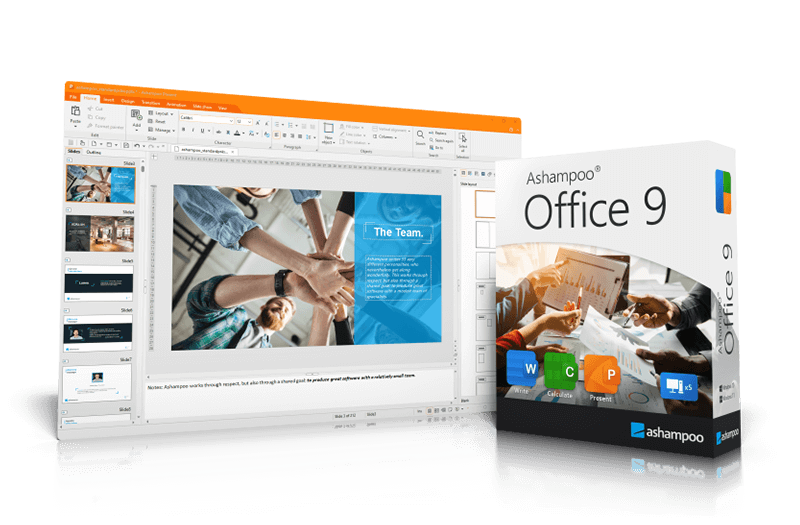 Picture: Ashampoo Office 2021 MS Office compatible